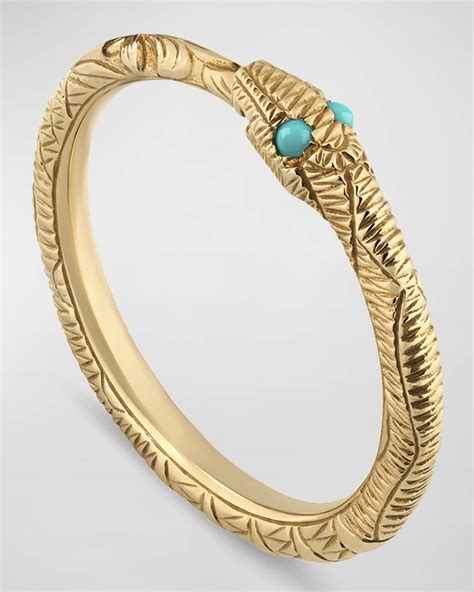 gucci ouroboros ring in gold|neiman marcus snake ring.